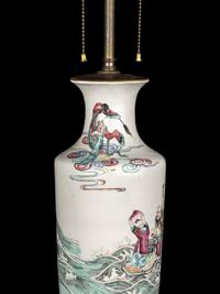 A Chinese Famille Rose Porcelain Vase