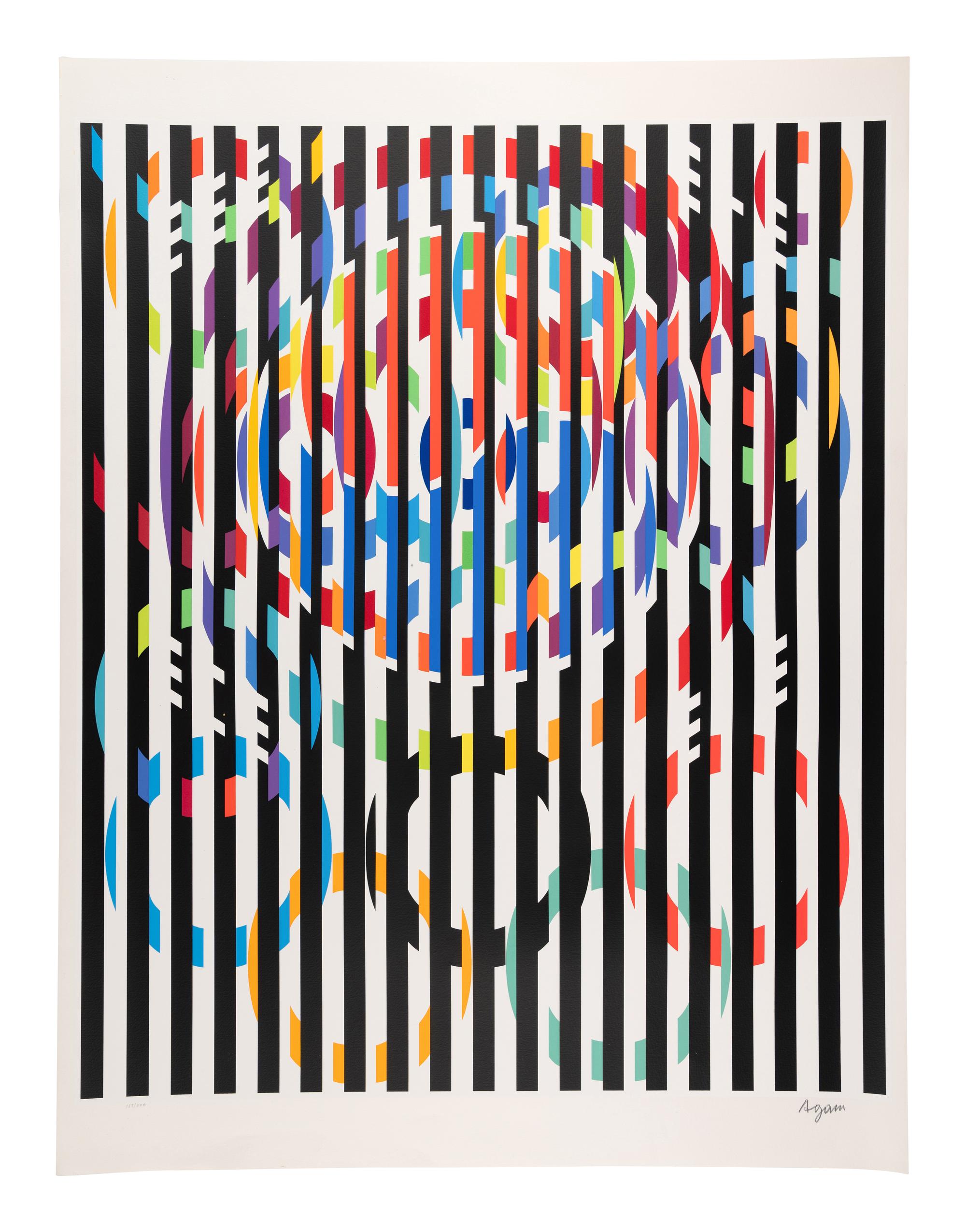 Message of Peace; Hexa 5 (a pair of prints from The Official Arts Portfolio of the XXIVth Olympiad, Seoul, Korea )