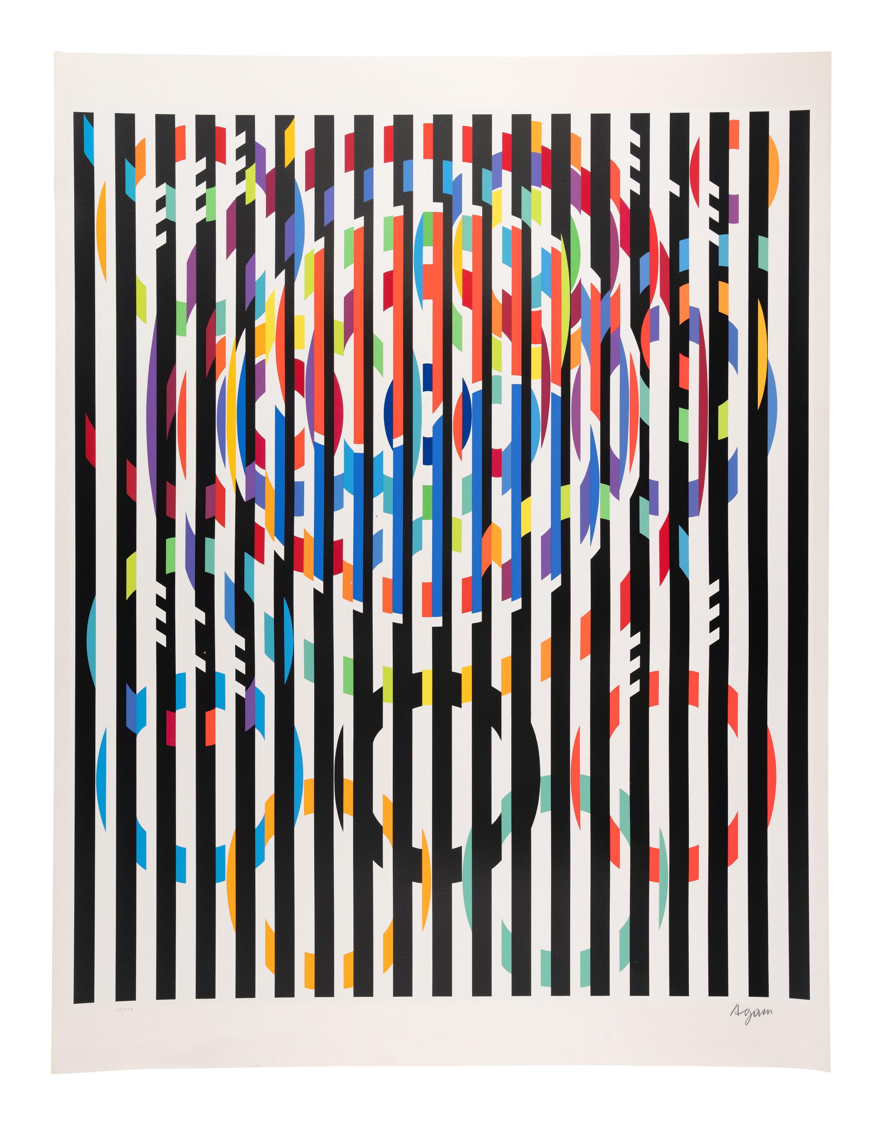 Message of Peace; Hexa 5 (a pair of prints from The Official Arts Portfolio of the XXIVth Olympiad, Seoul, Korea )