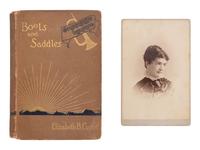 CUSTER, Elizabeth (1842-1933) "Boots and Saddles" Or Life in Dakota with General Custer . With photo.