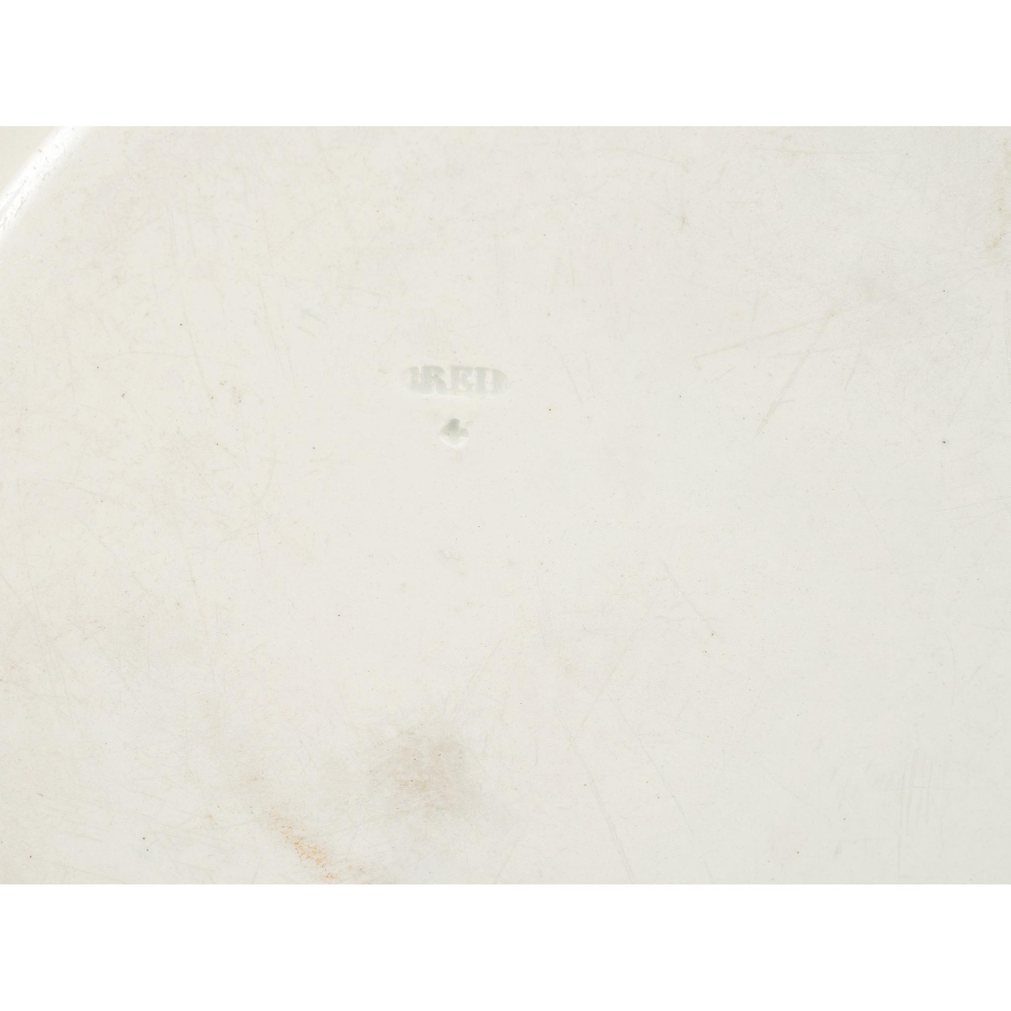 Three Creil Faience Transfer-Decorated Cabinet Plates