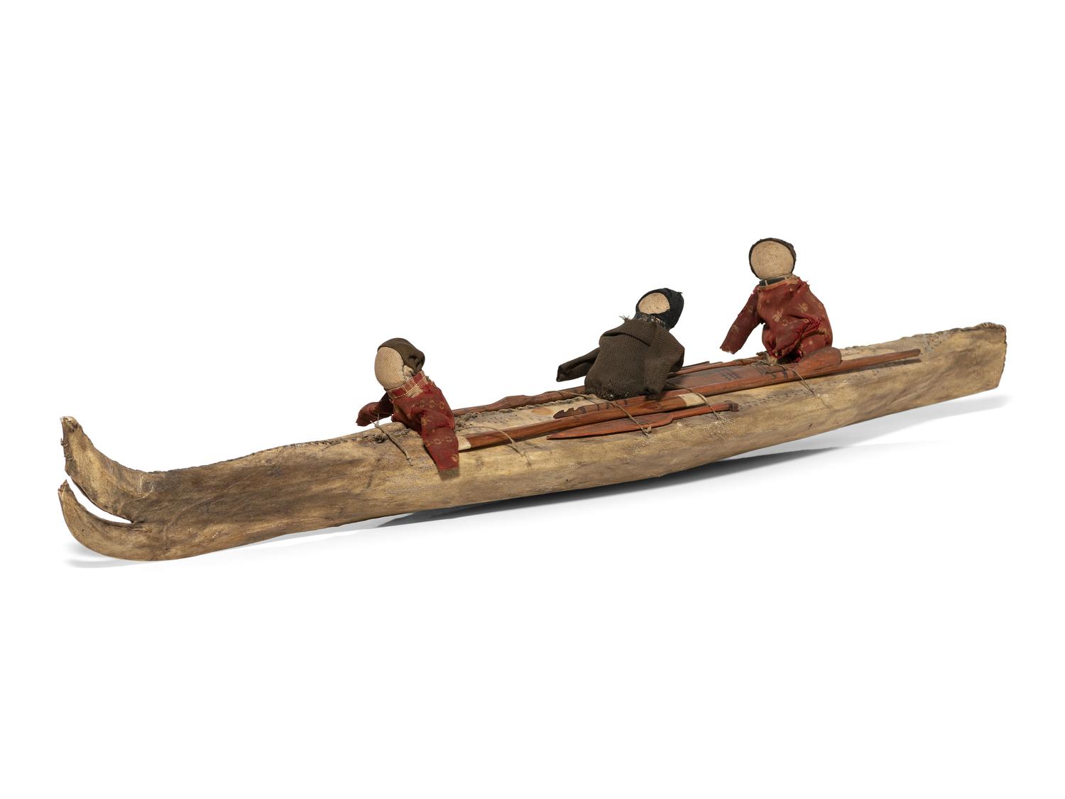 Arctic Sealskin Toy Kayak