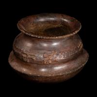 Six San Agustin Burnished Carinated Bowls
