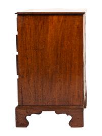 A George III Mahogany Four-Drawer Chest