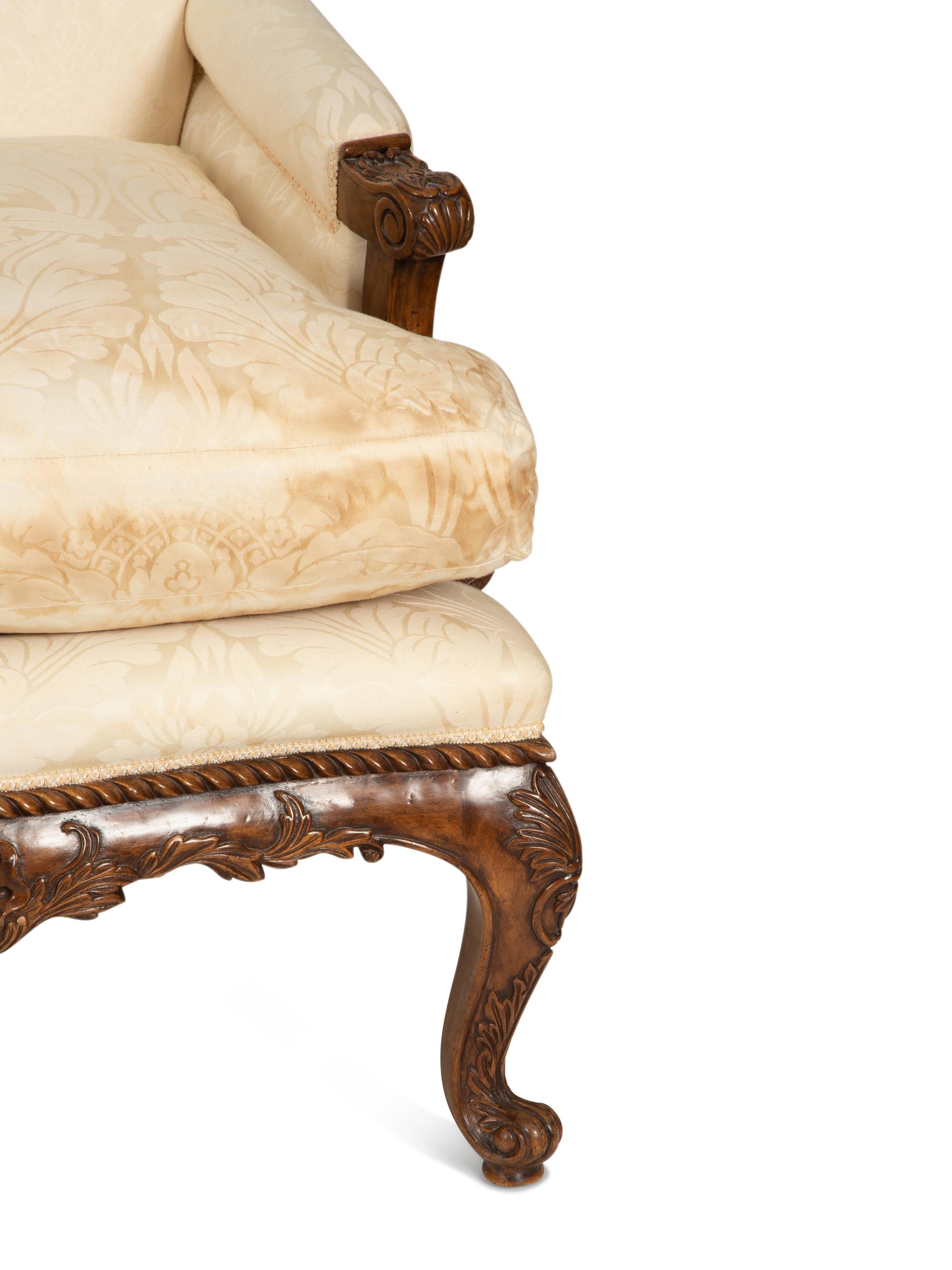 A Pair of Regence Style Bergères