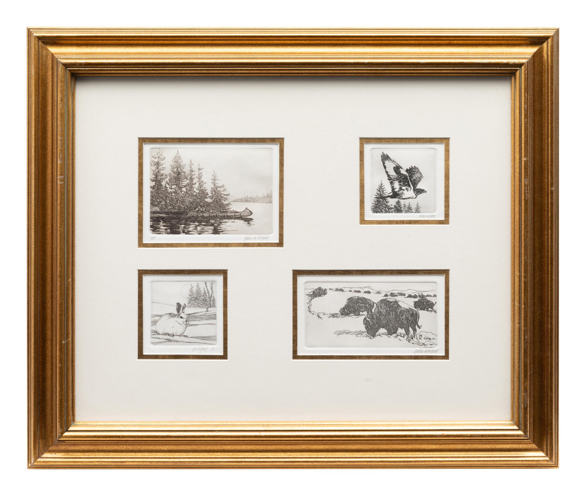 Four Etchings
