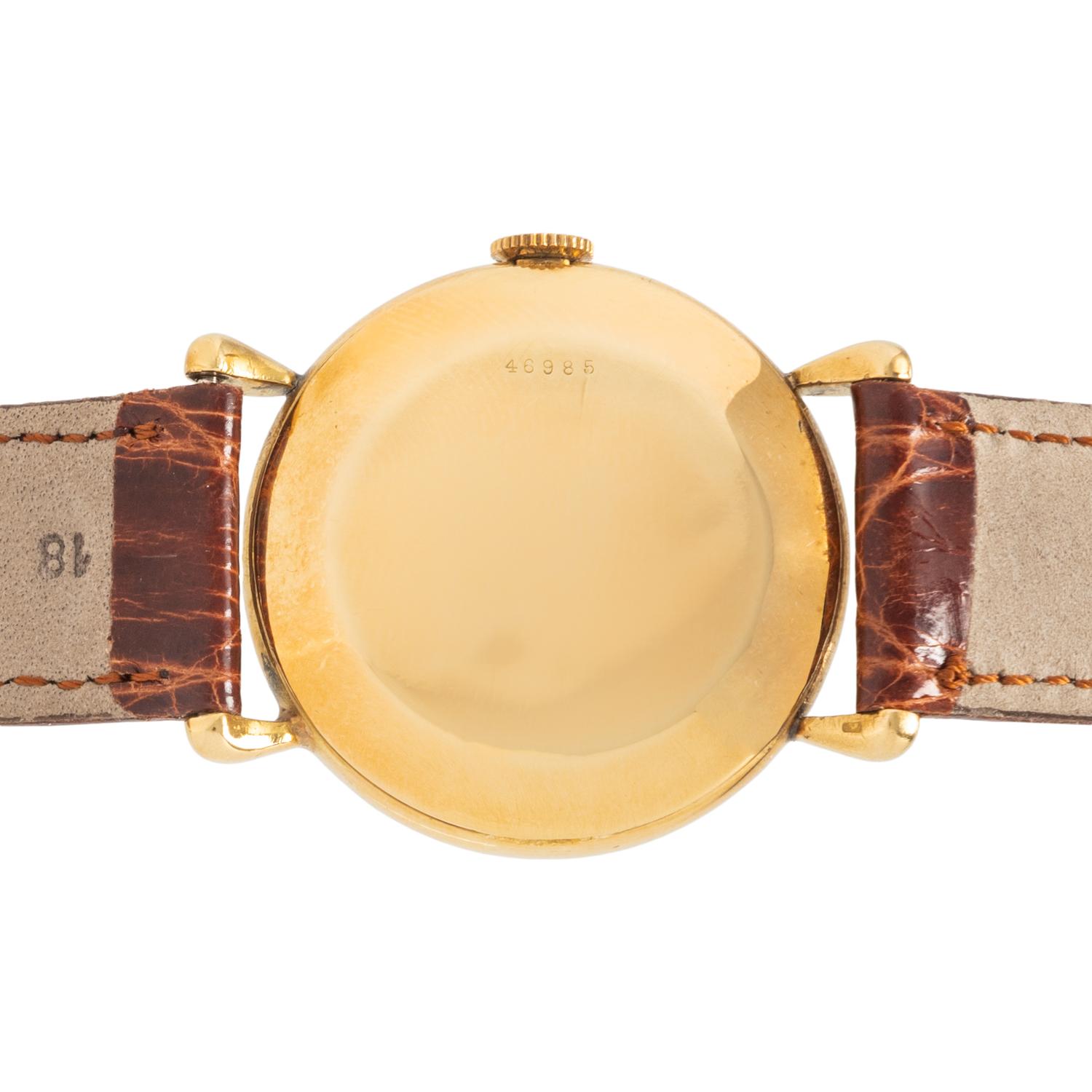 AUDEMARS PIGUET, 18K YELLOW GOLD WATCH