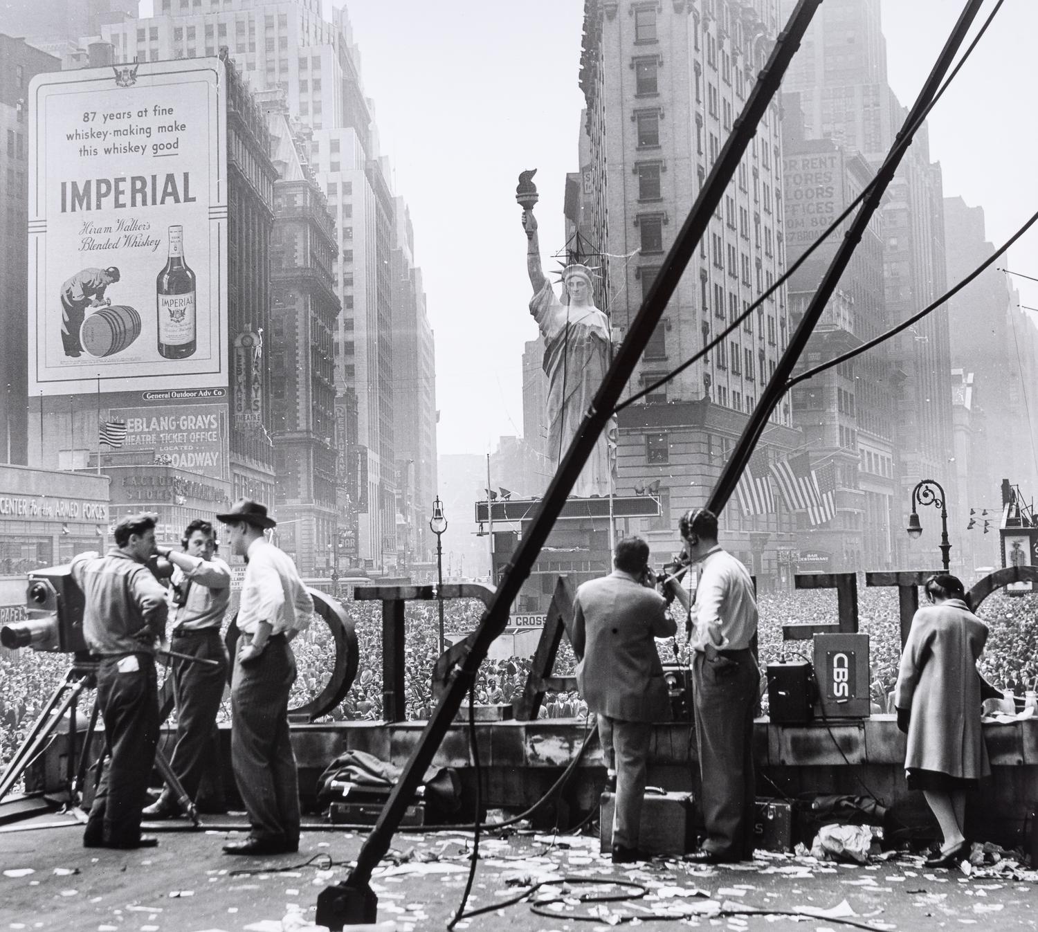 Ruth Orkin (1921-1985) VE Day, Times Square, NYC, 1945