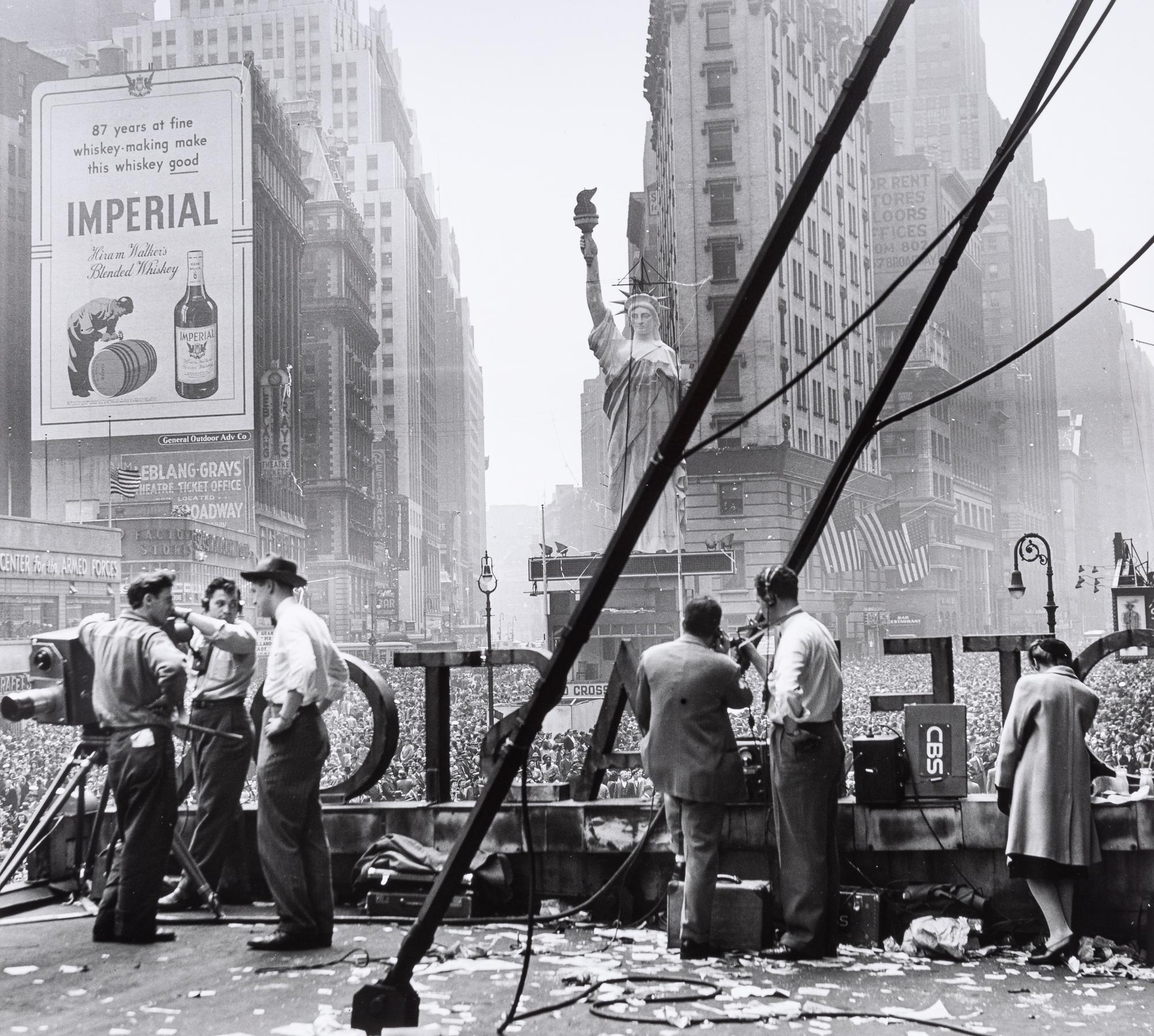 Ruth Orkin (1921-1985) VE Day, Times Square, NYC, 1945