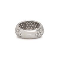 HAMILTON, PLATINUM AND DIAMOND BOMBÉ RING