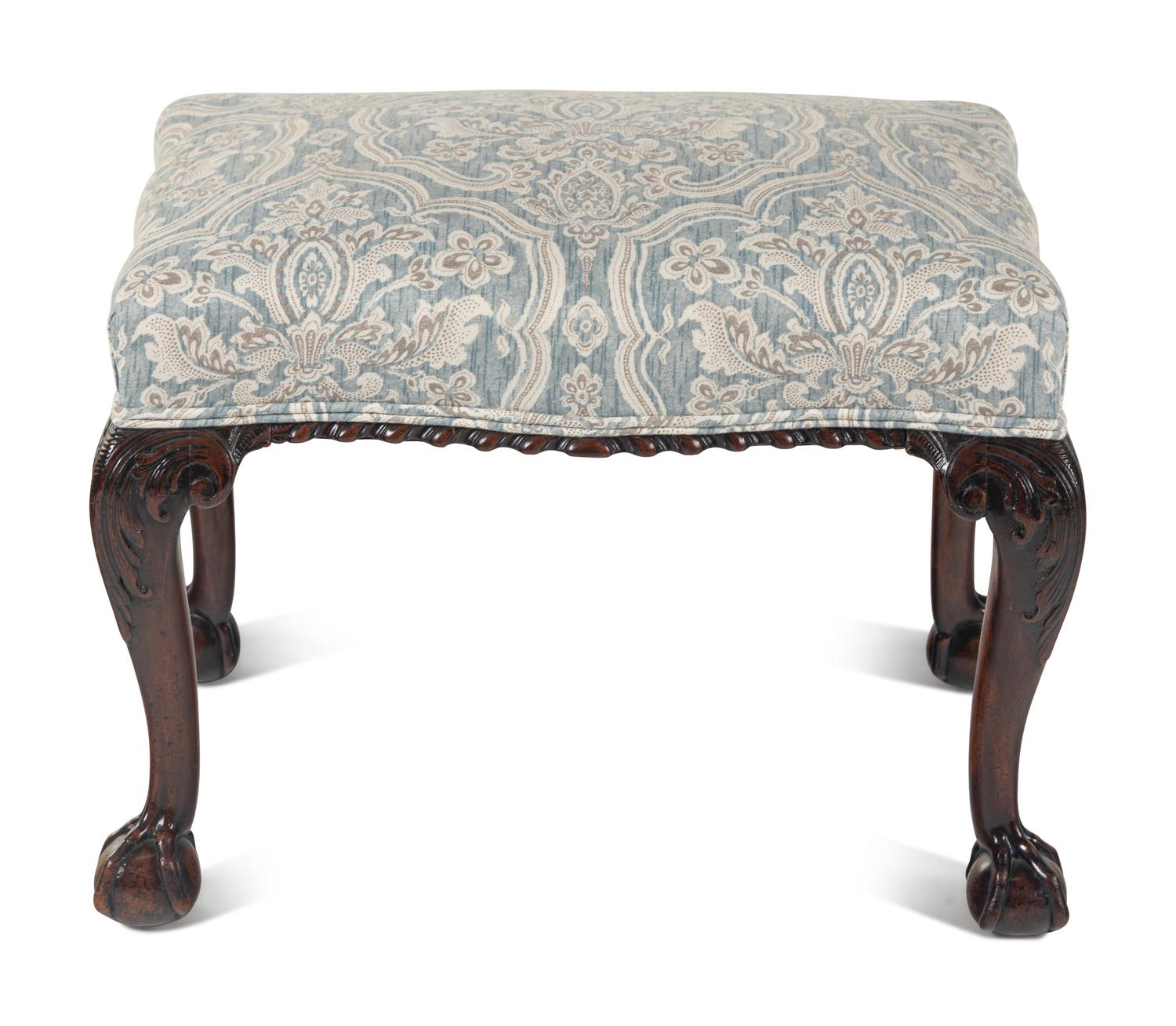 A George II Style Mahogany Stool