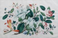 Four Chinese Export Pith Paintings