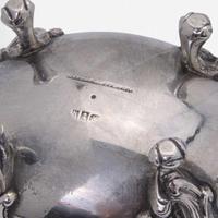 A silver water pitcher and two silver open salt cellars Taylor & Lawrie (active 1837-1862), retailed by Bailey & Kitchen (active 1833-1846), Philadelphia, circa 1840
