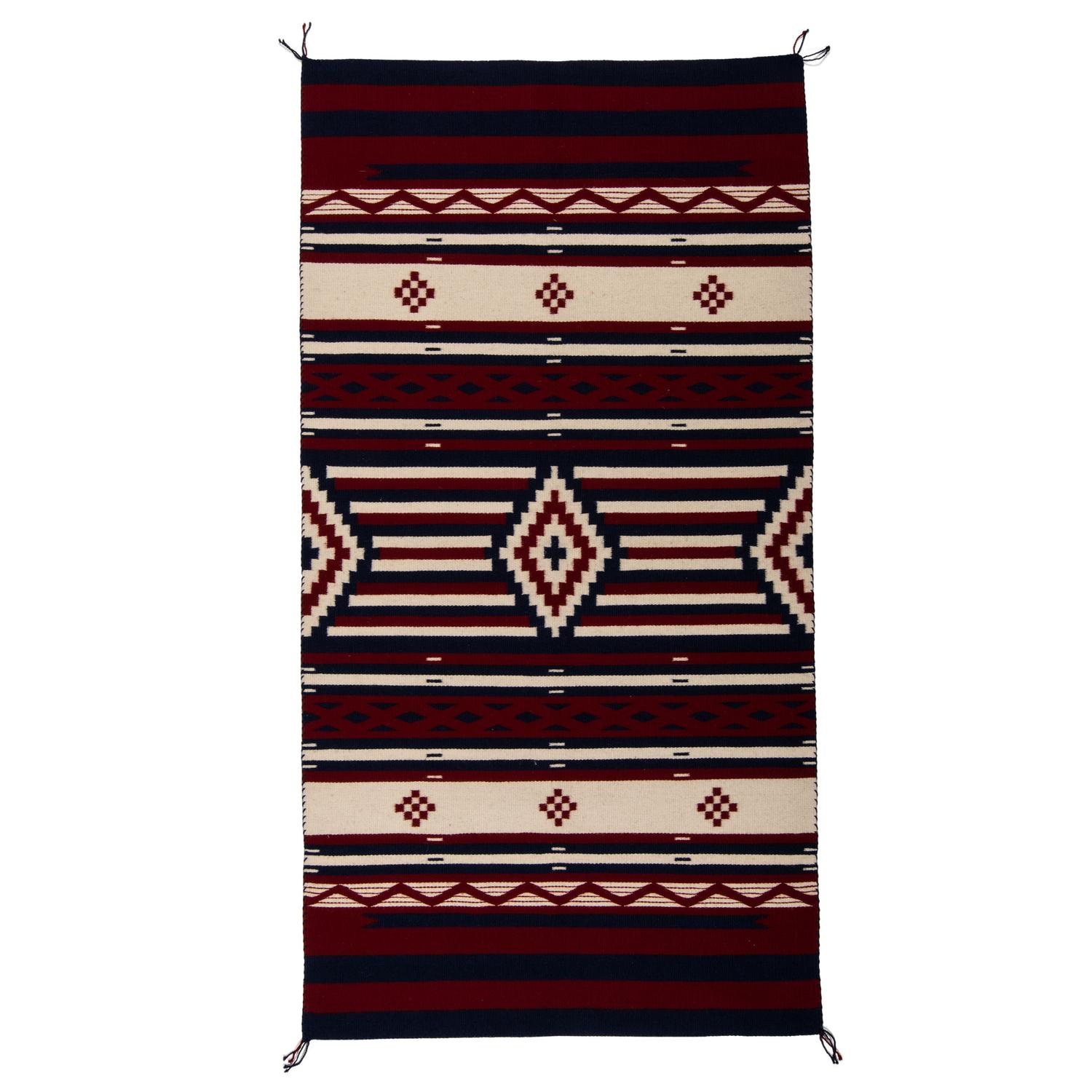 Navajo Late Classic Revival Serape / Rug
