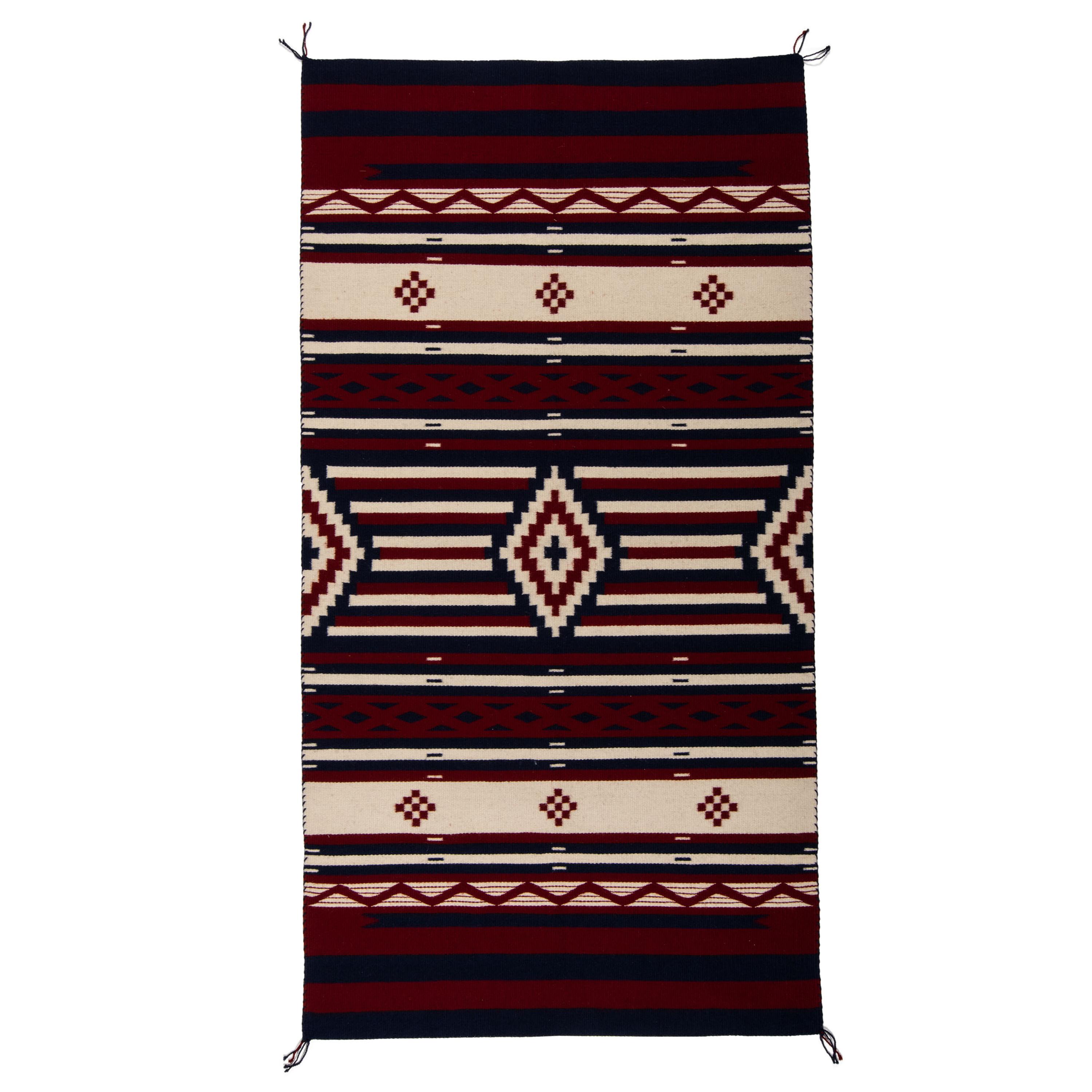 Navajo Late Classic Revival Serape / Rug
