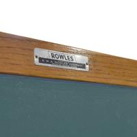 A Double-Sided Chalk Board 53.25" W x 22.5" D x 70" H — United States, late 19th Century