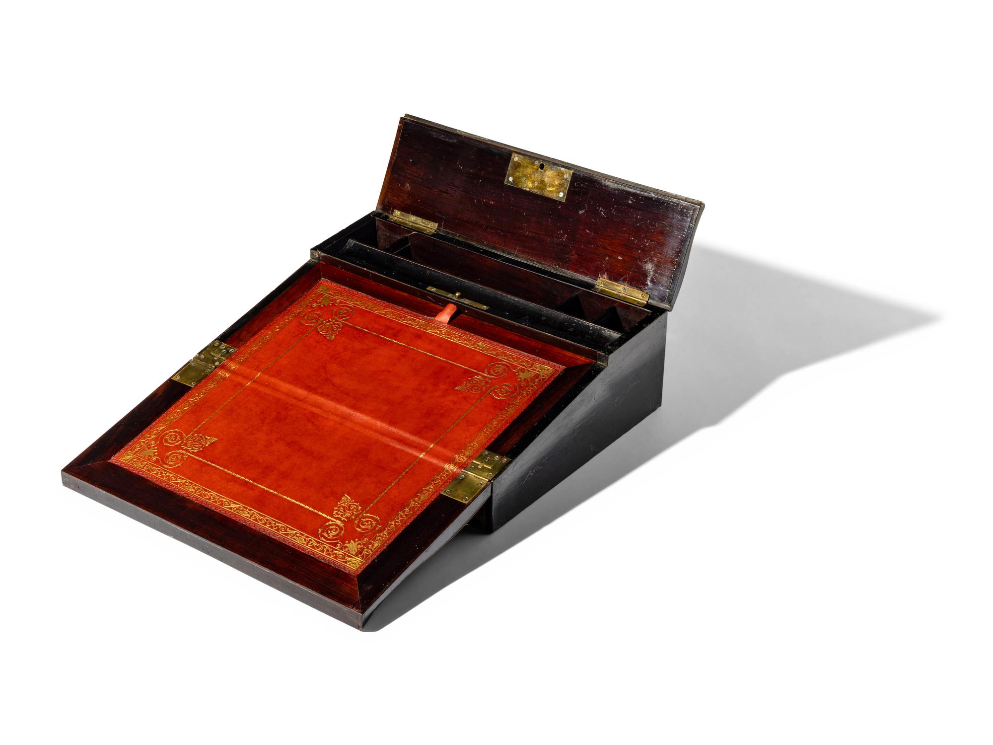 A French Boulle Marquetry Writing Slope