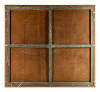 Ten French Painted Canvas Panels of Various Ports of France