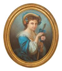 A Lady with a Staff