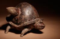 A Colima Terracotta Turtle Vessel