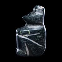 A Mezcala Jade Seated Figure