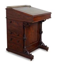 A Victorian Mahogany Davenport Desk — 19TH CENTURY