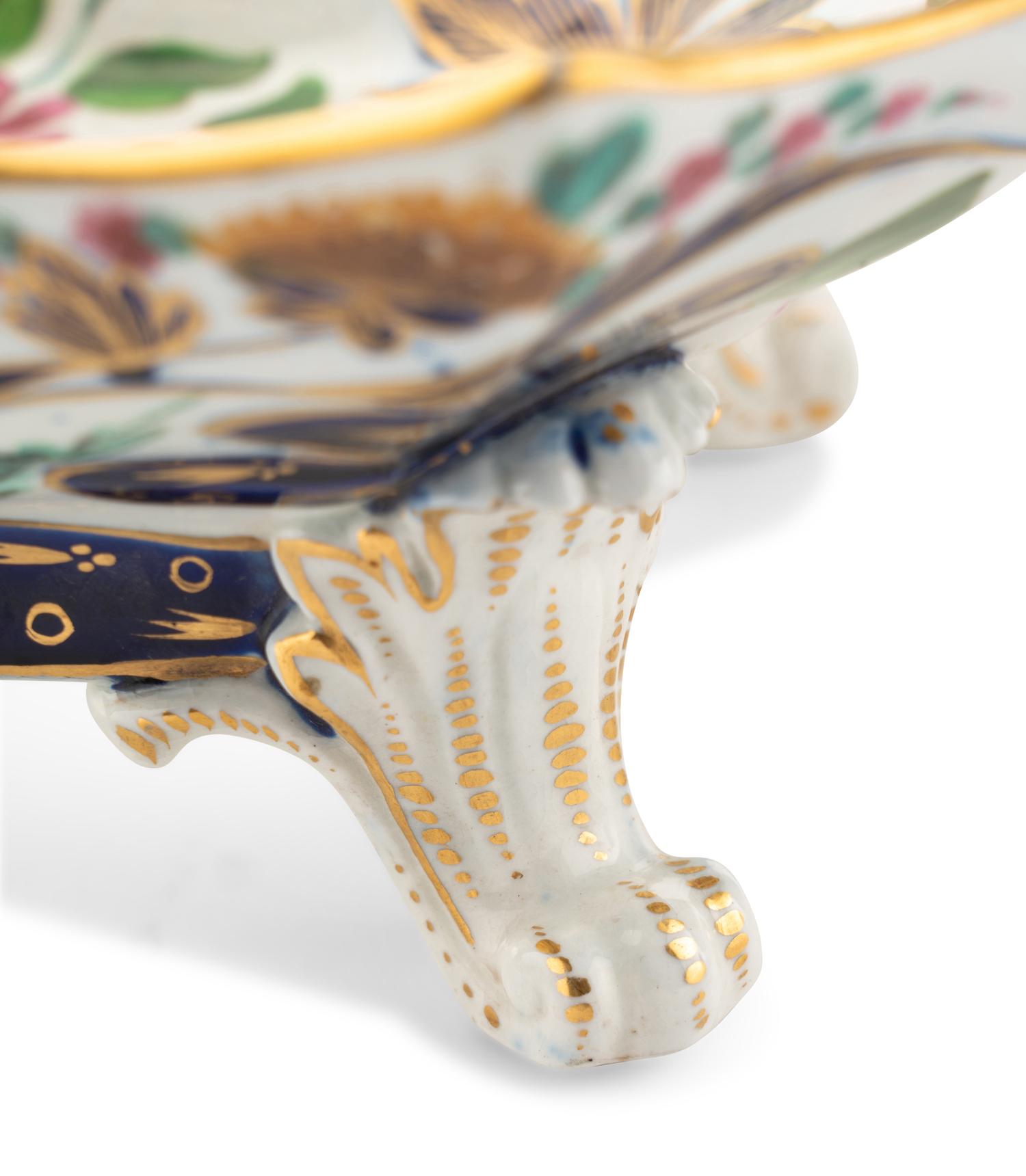 An English Porcelain Dessert Service