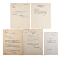[NATIVE AMERICANS]. A collection of documents involving the Chippewa Indians.