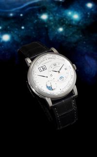 AN EXCEPTIONAL A. LANGE & SÖHNE, REF. 720.025 PLATINUM 'LANGE 1 TOURBILLON PERPETUAL CALENDAR' WATCH