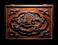 A Huanghuali Hinged Jewelry Box