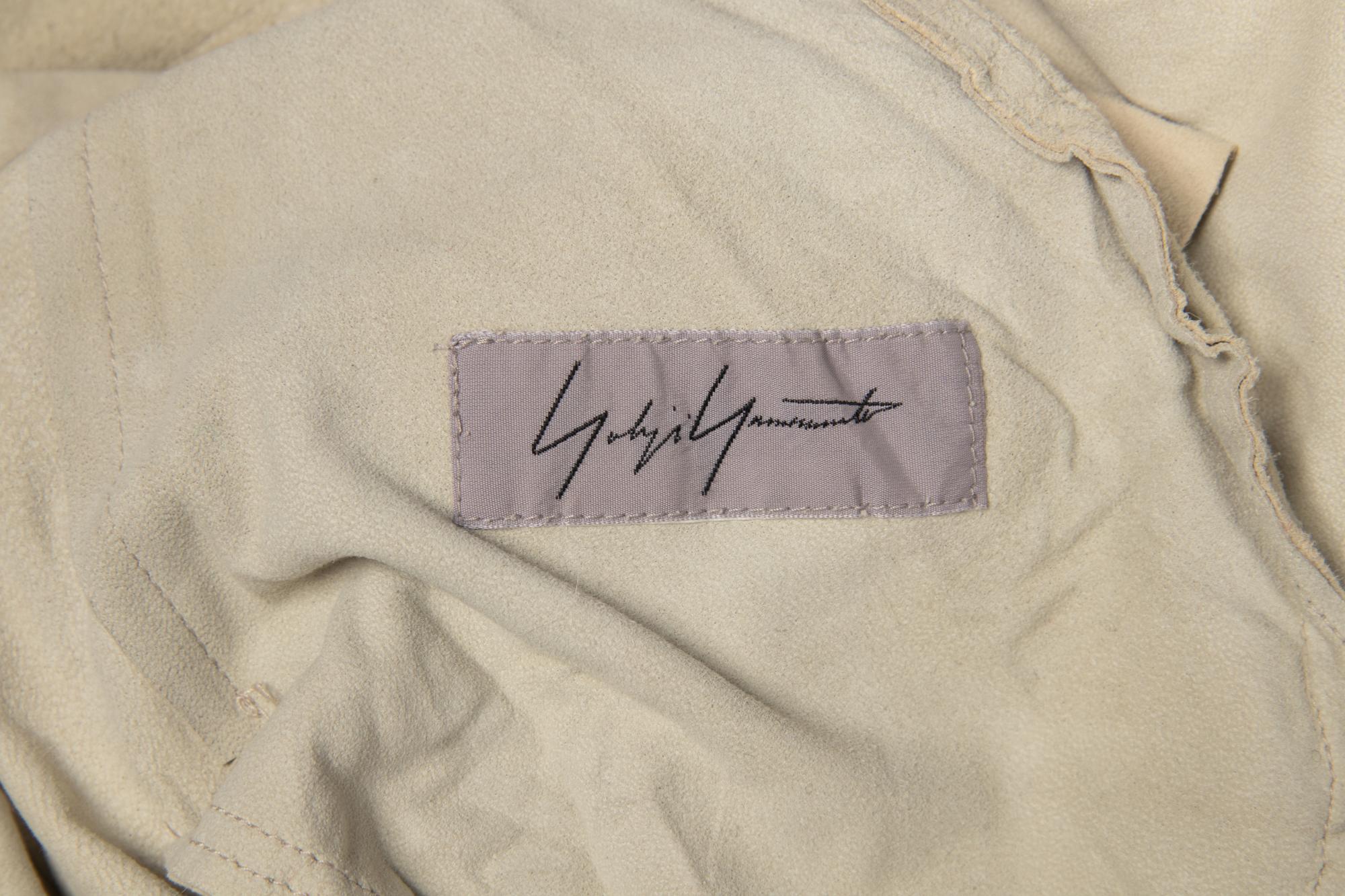 Yohji Yamamoto Suede Dress, 2000
