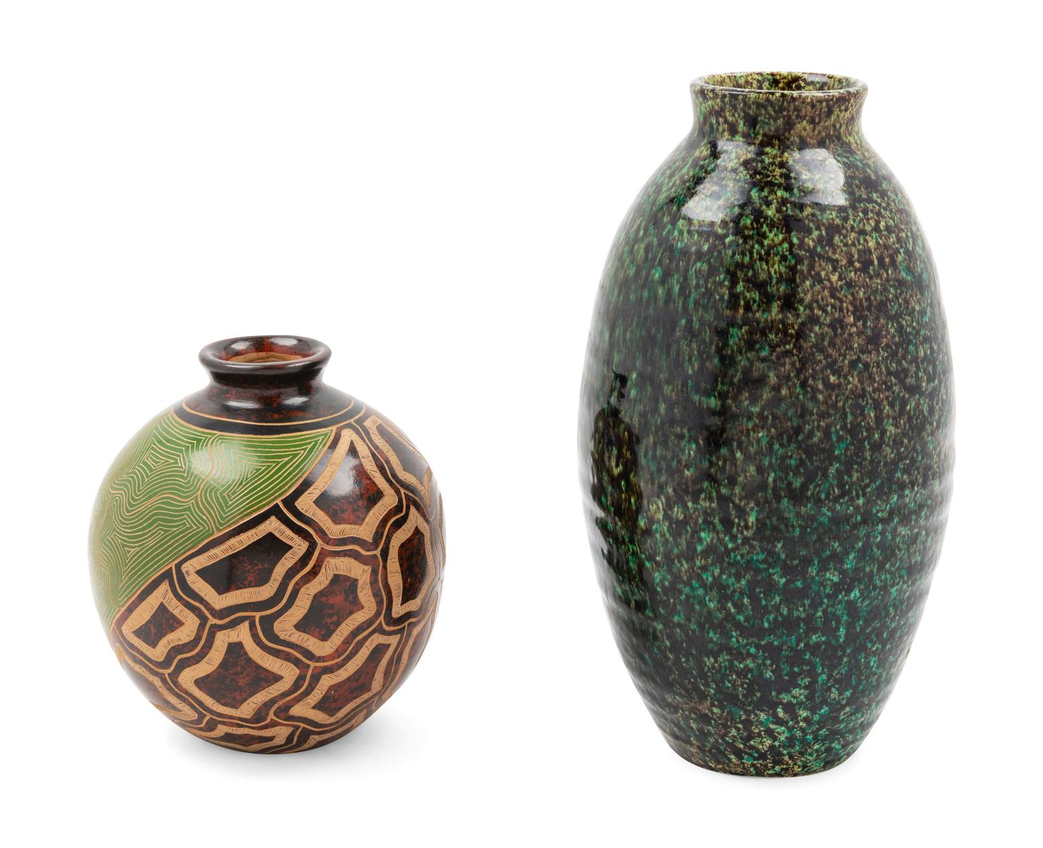 Two Pottery Vases