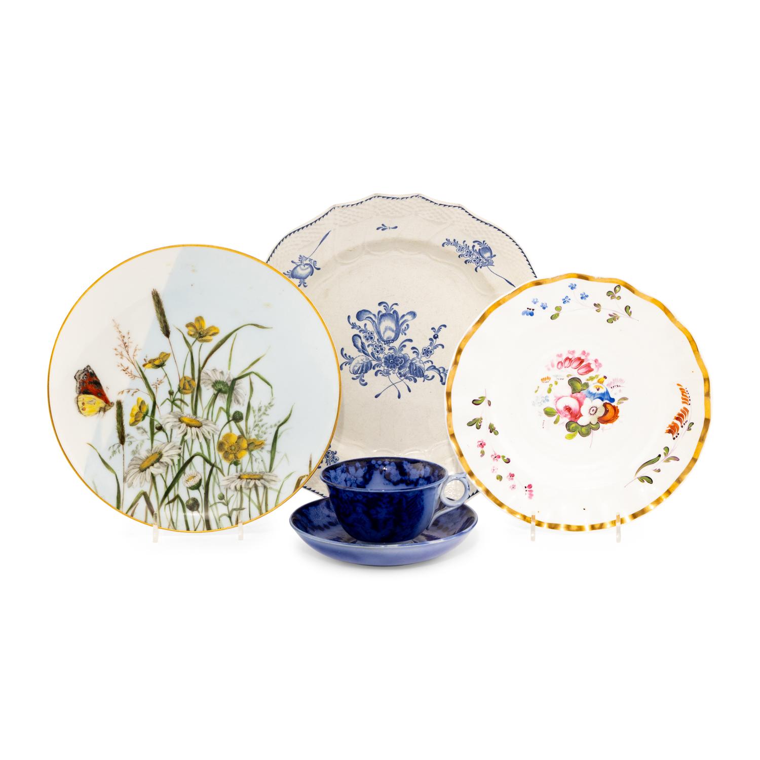 A Group of Porcelain and Ironstone Tableware