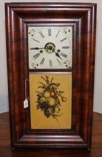 An American Shelf Clock Height 29 3/4 inches. — FORESTVILLE, CIRCA 1850