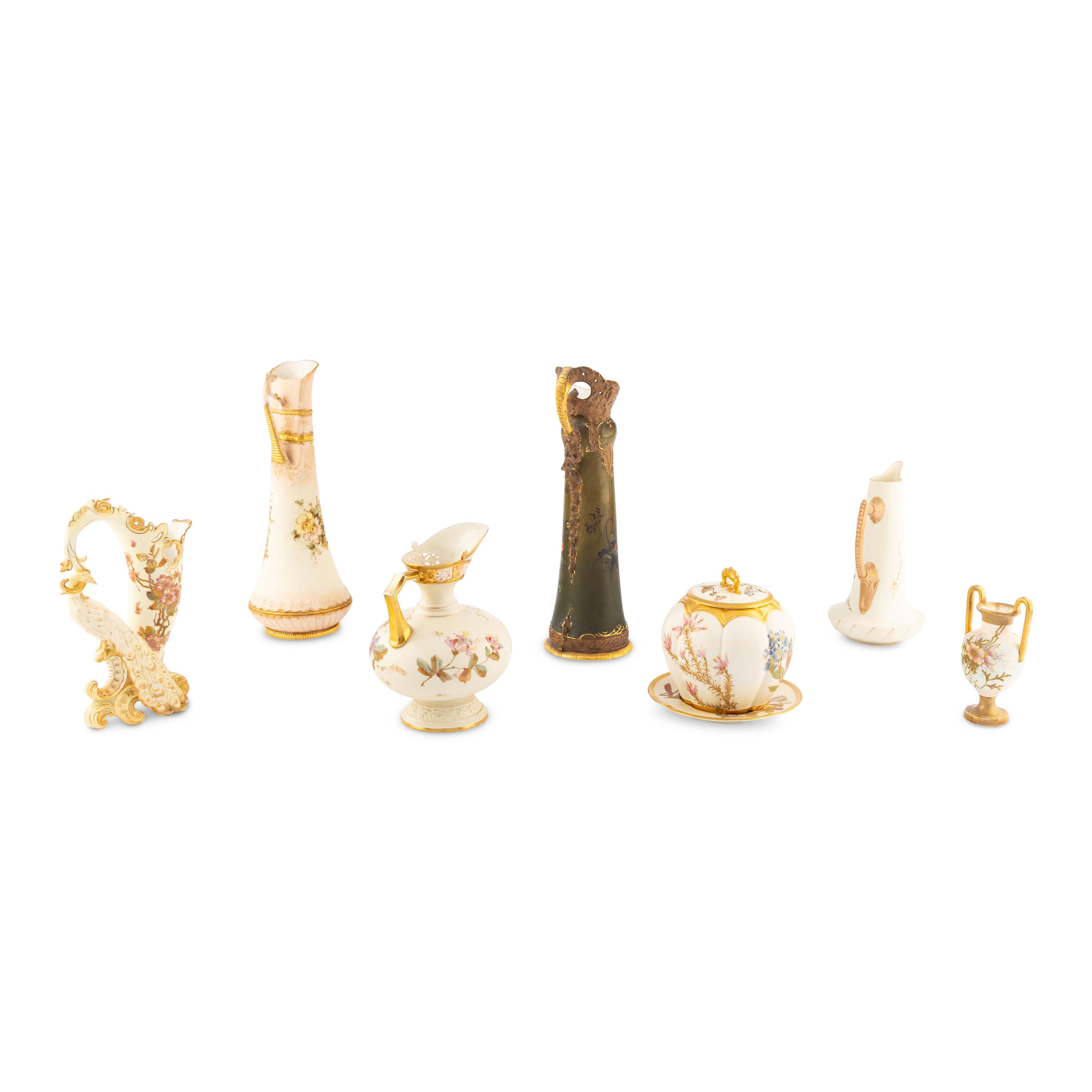 A Group of Porcelain Articles