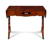 A Continental Mahogany Sofa Table