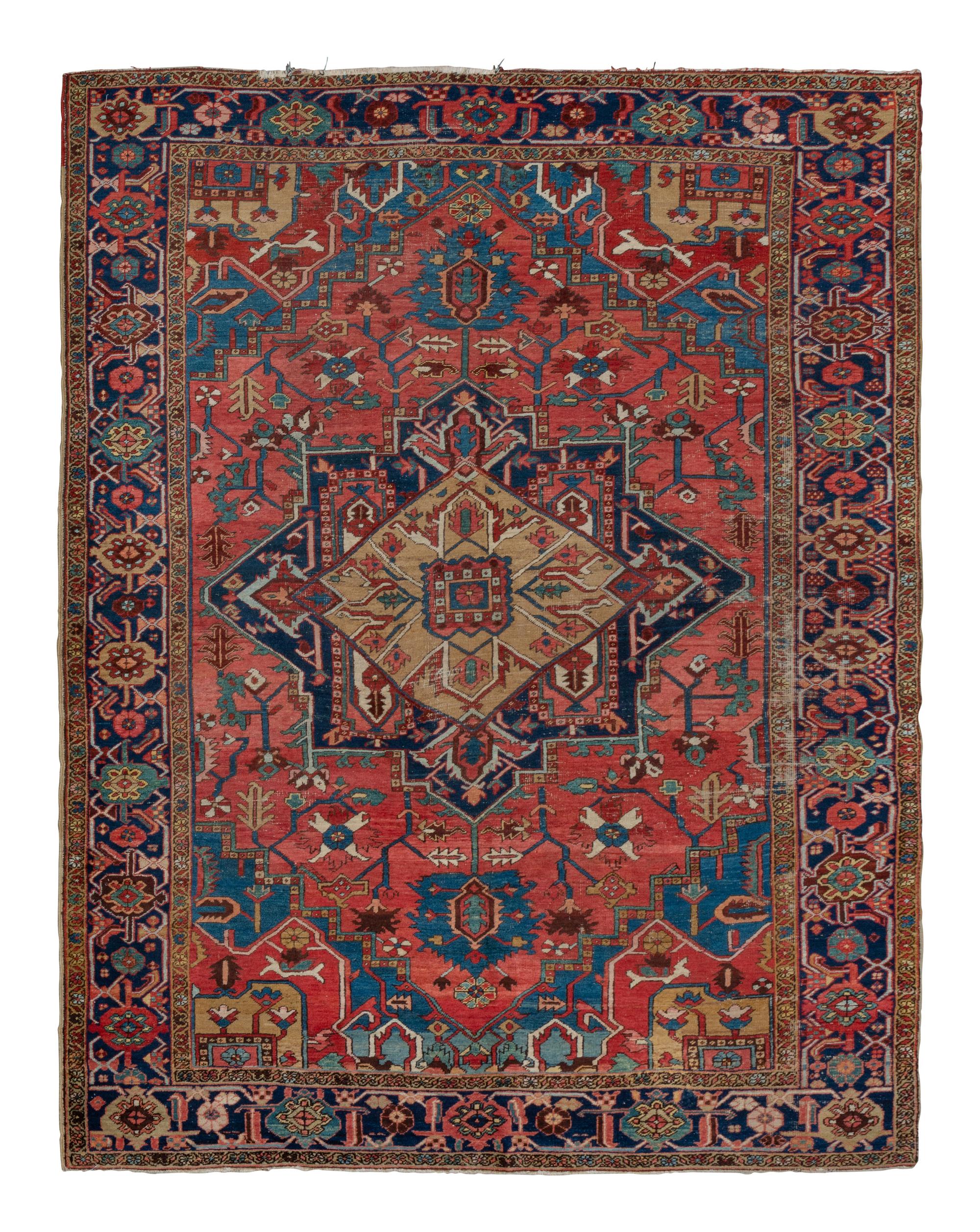 A Heriz Carpet — CIRCA 1920