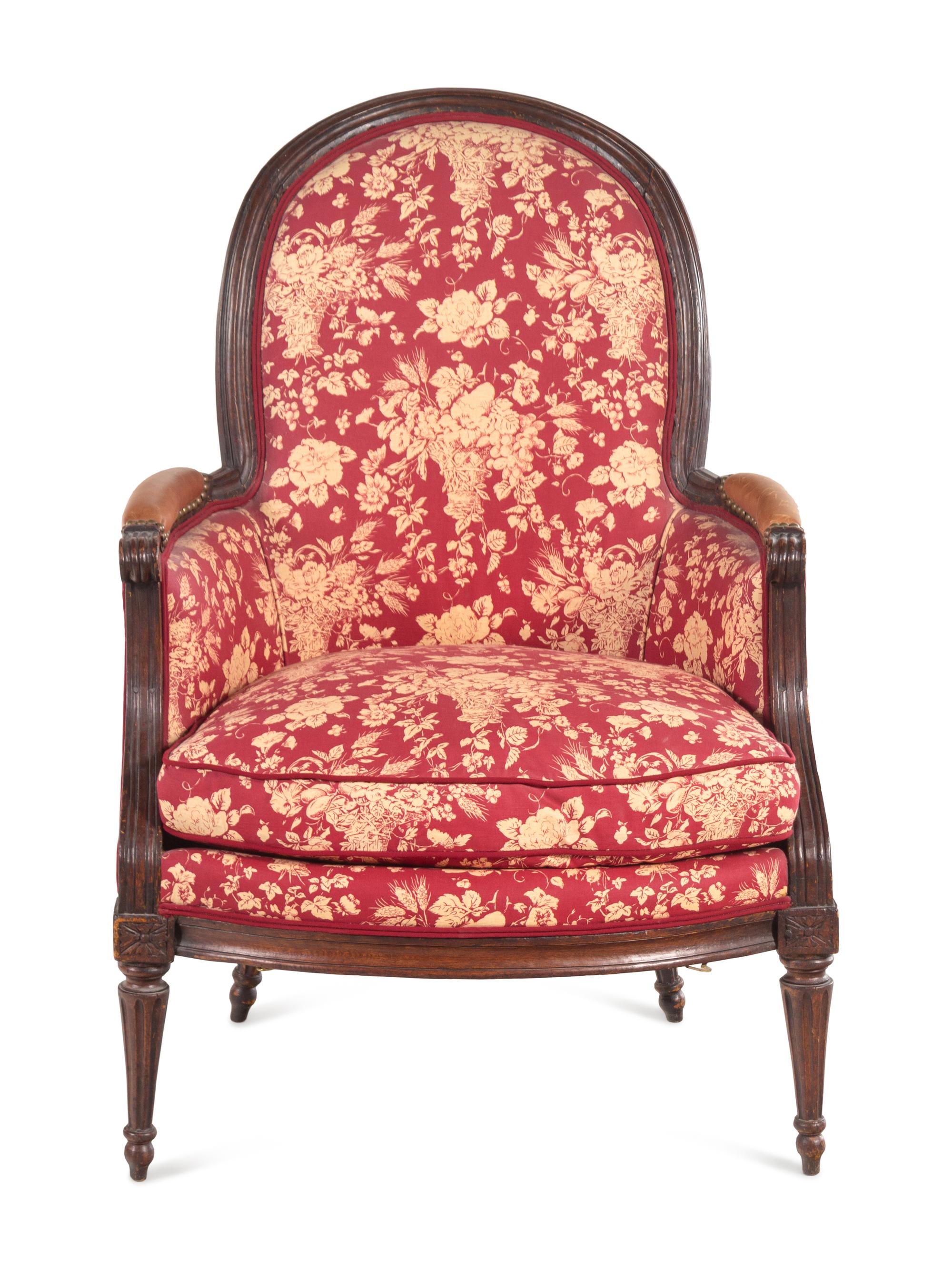 A Louis XVI Walnut Duchesse Brisée