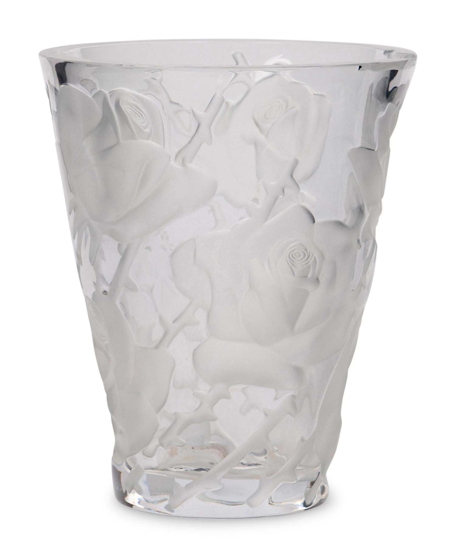 A Lalique Ispahan Vase