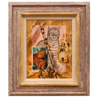 Aaron Bohrod (American, 1907–1992) — Cats and Kittens