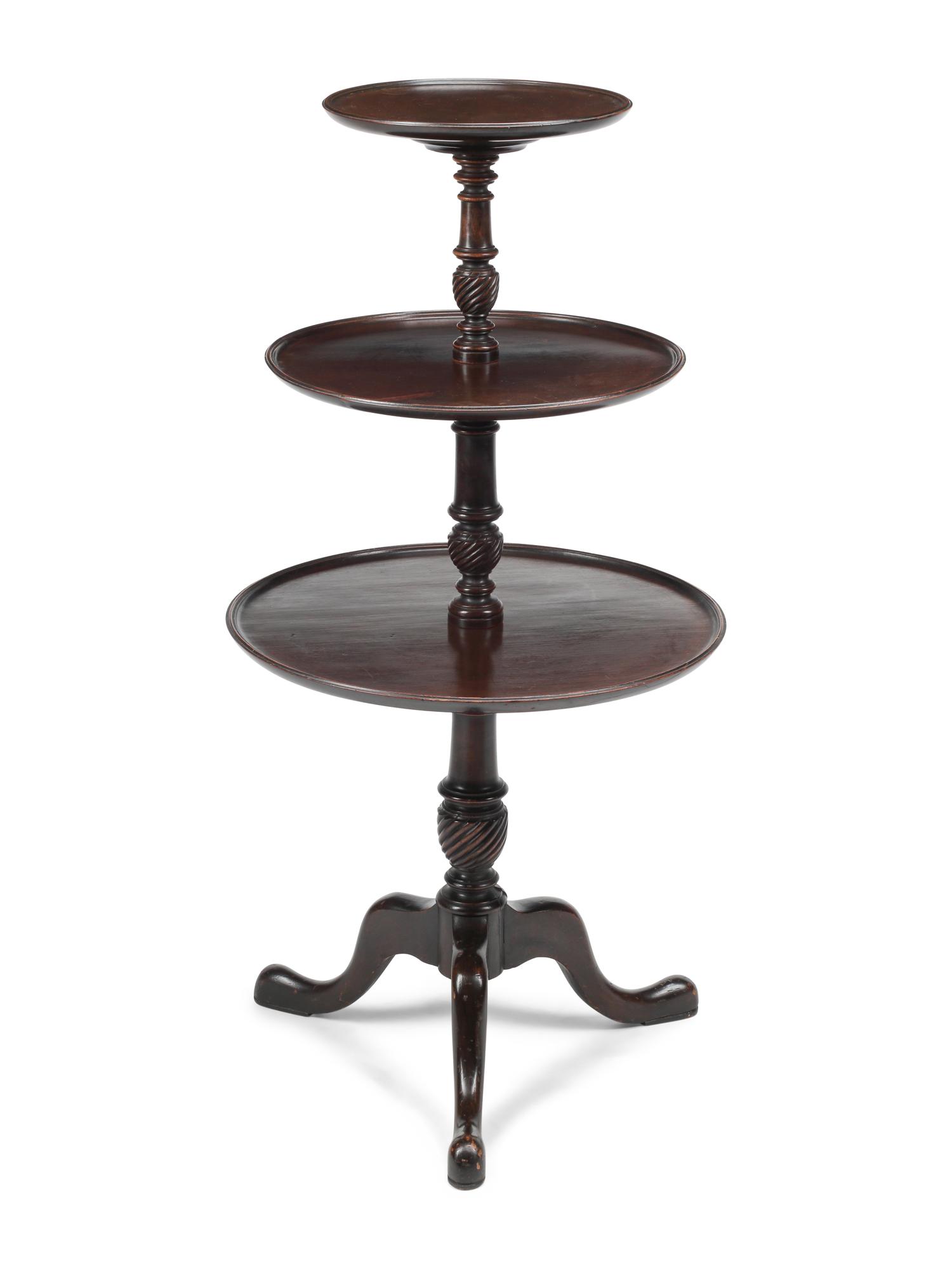 An English Mahogany Dumbwaiter