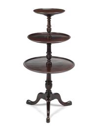 An English Mahogany Dumbwaiter