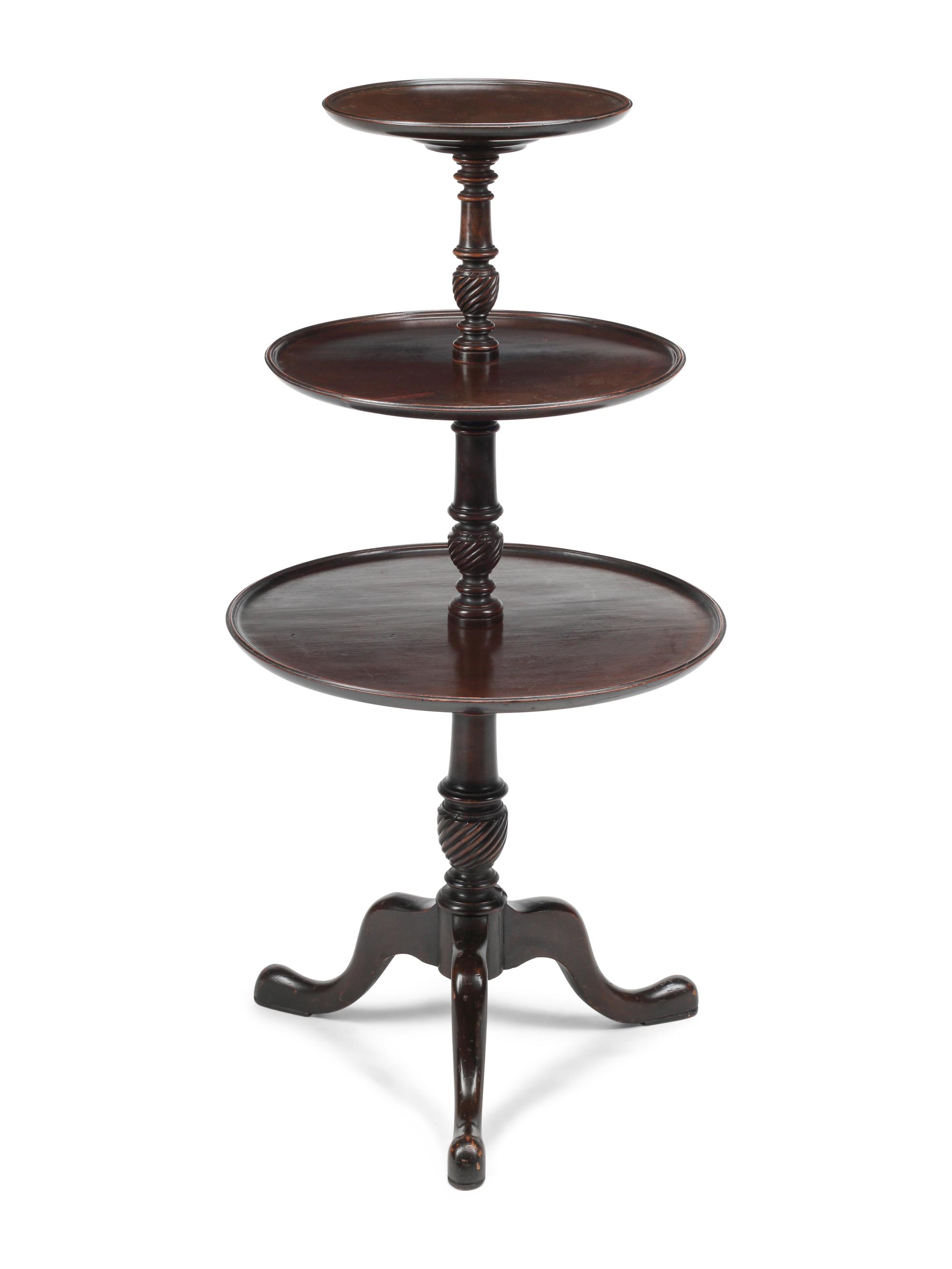An English Mahogany Dumbwaiter