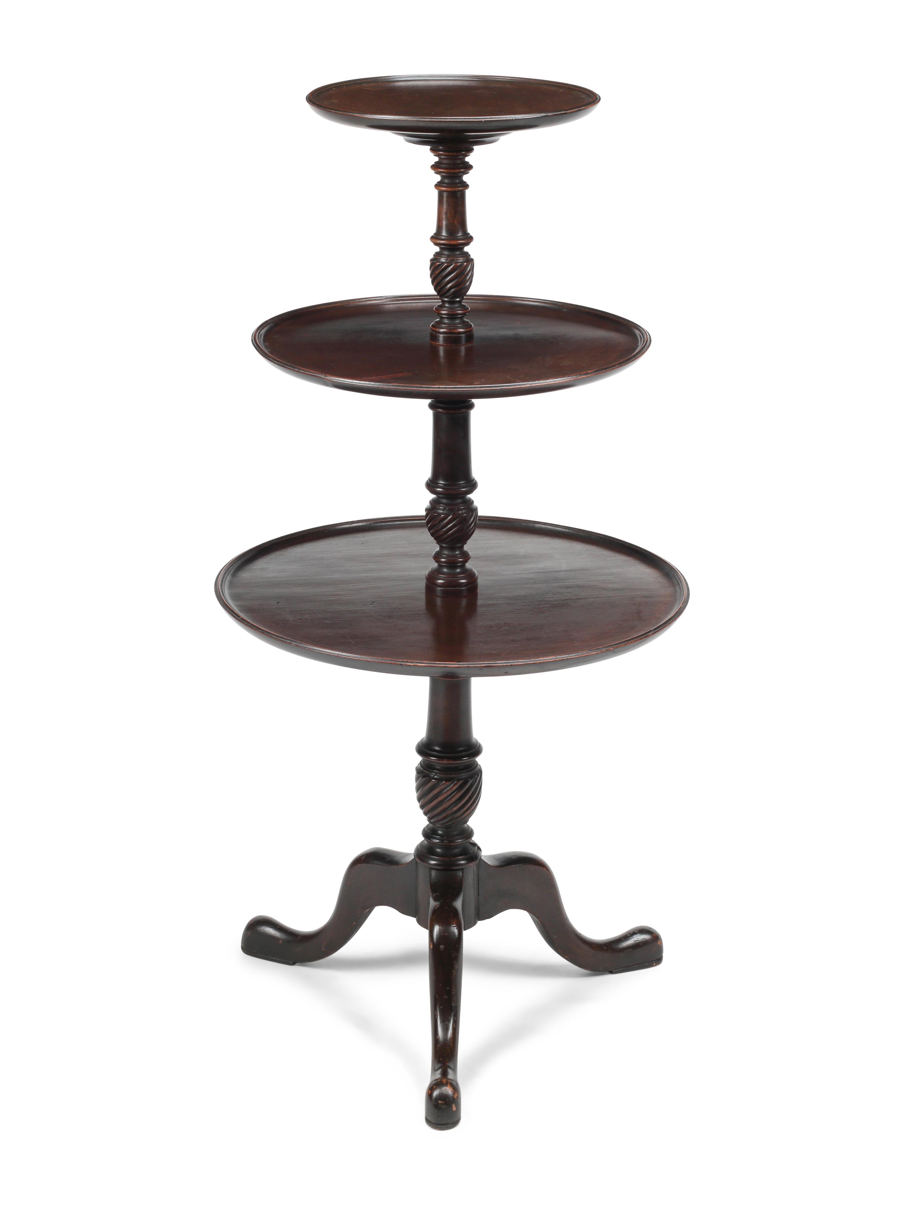 An English Mahogany Dumbwaiter