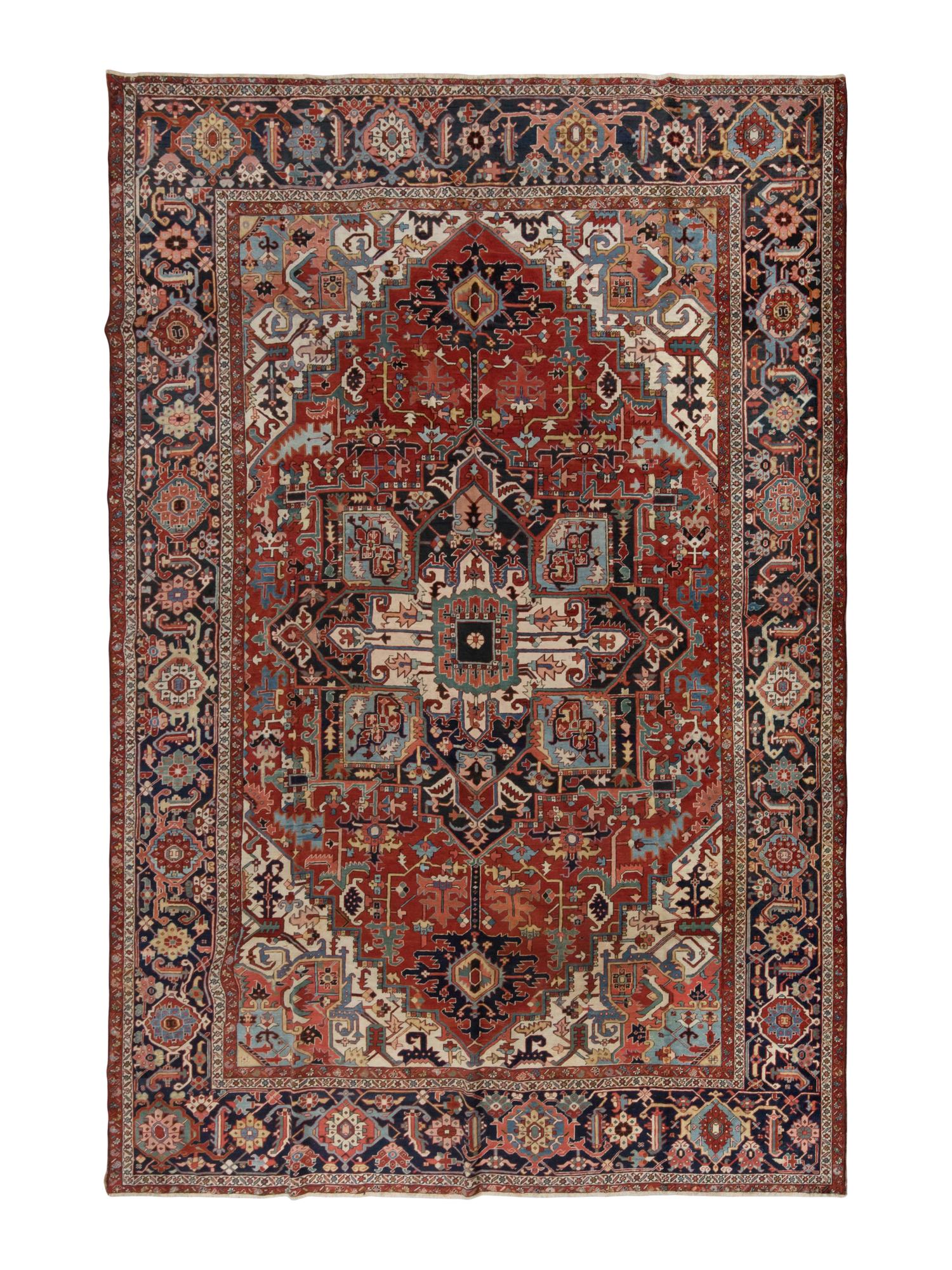 A Heriz Carpet