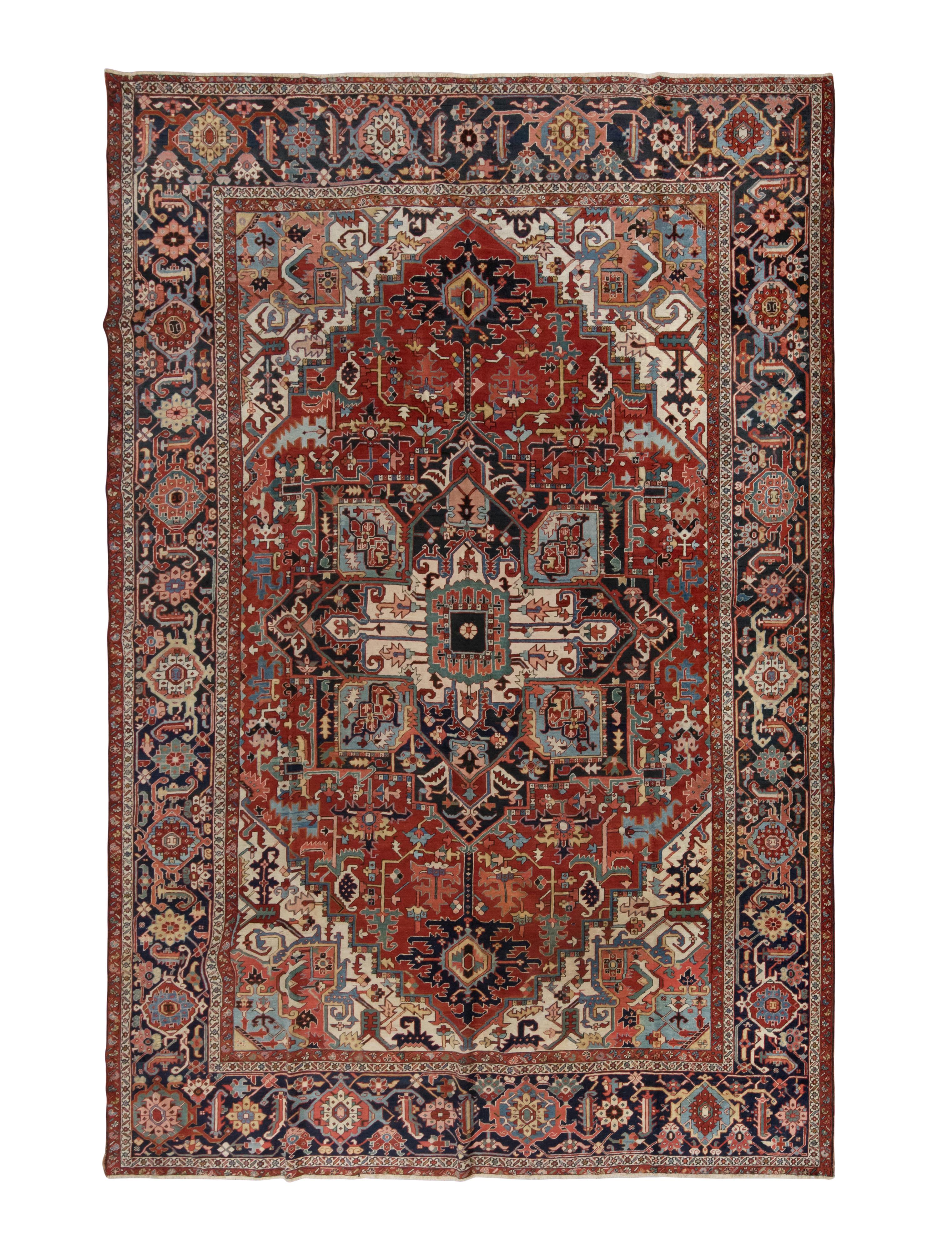 A Heriz Carpet