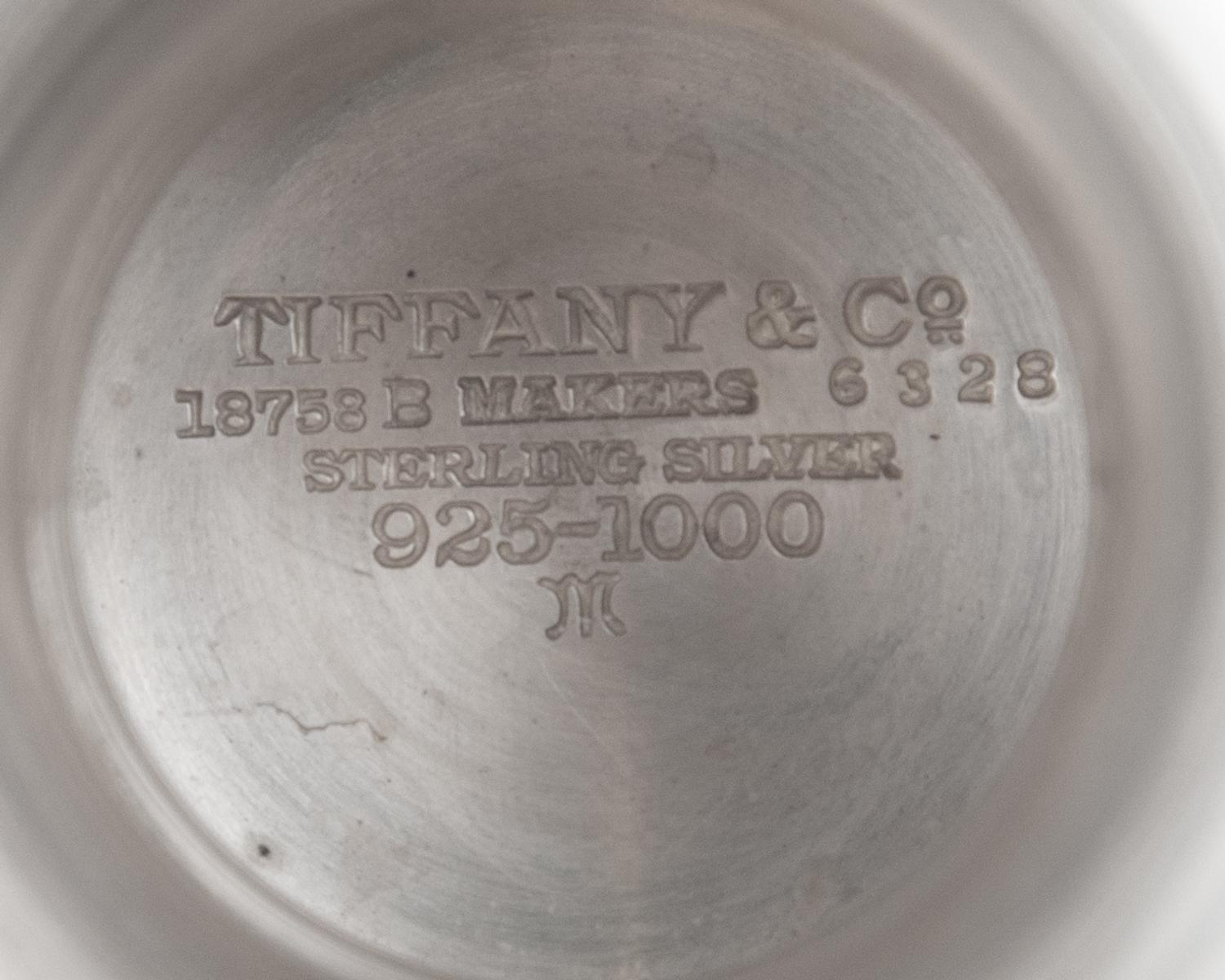 A Pair of American Silver Tazze