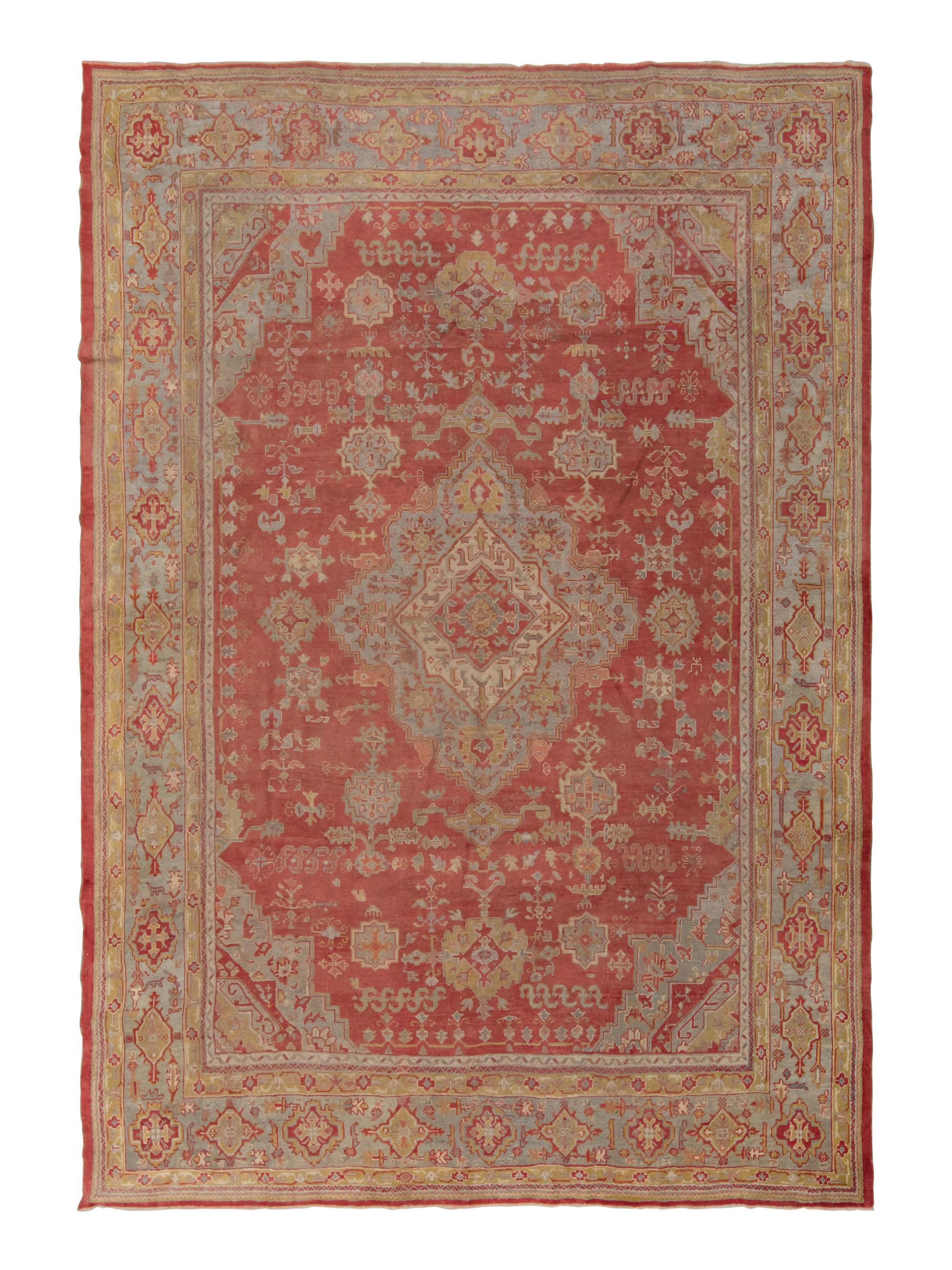 An Oushak Rug