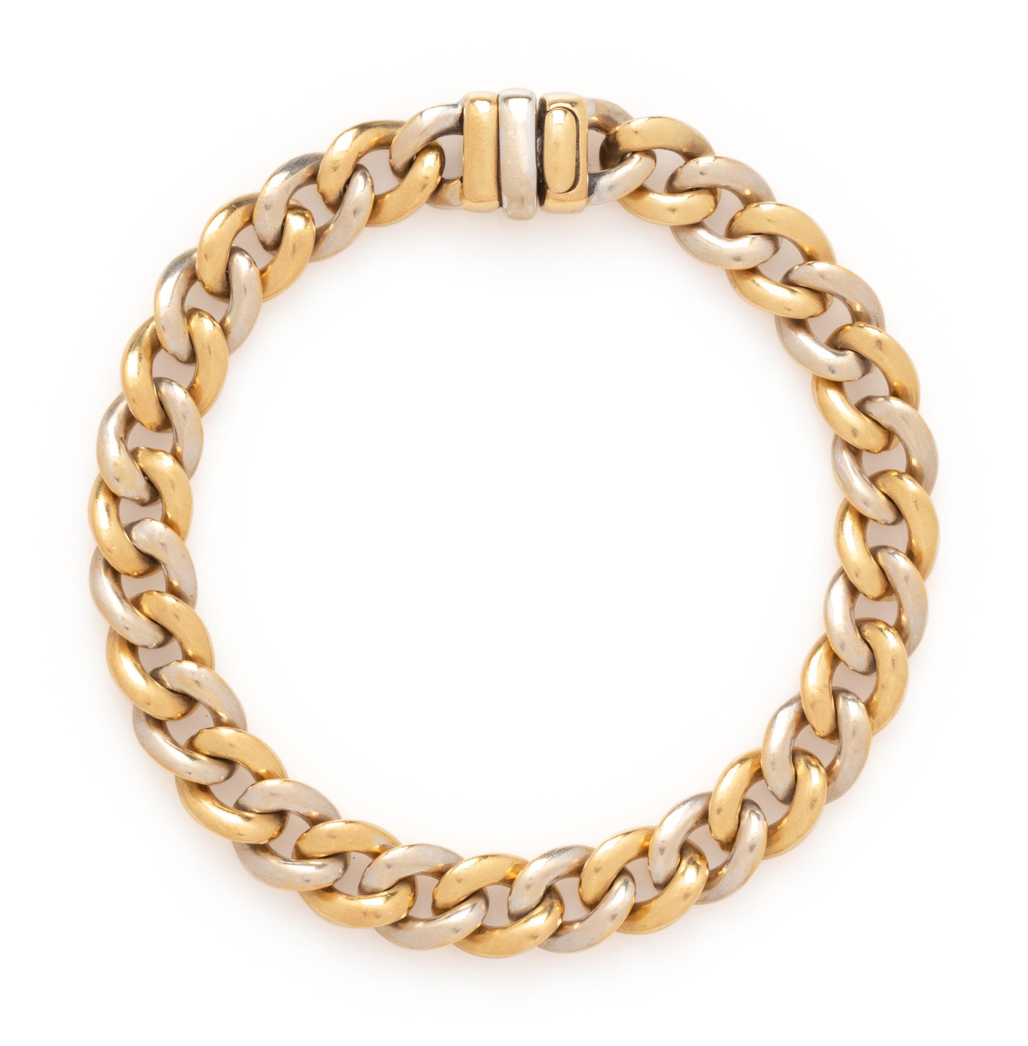 BICOLOR GOLD BRACELET