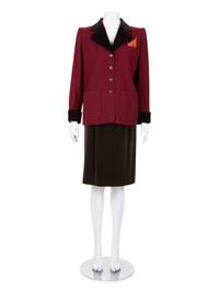 Yves Saint Laurent Haute Couture Four-Piece Ensemble, Fall 1983